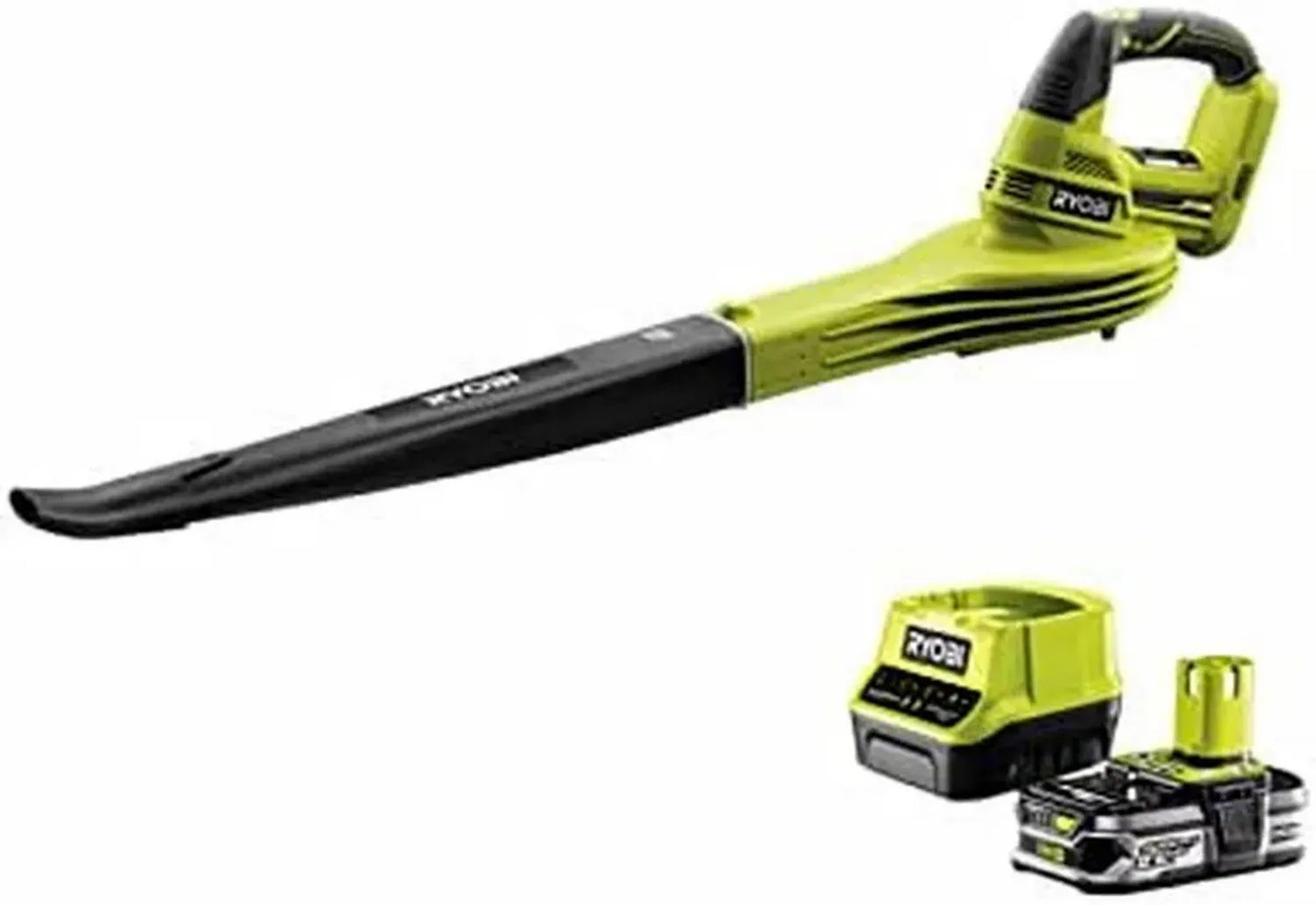 Ensemble RYOBI Souffleur 18V One+ avec Batterie 2.5Ah et Chargeur Rapide