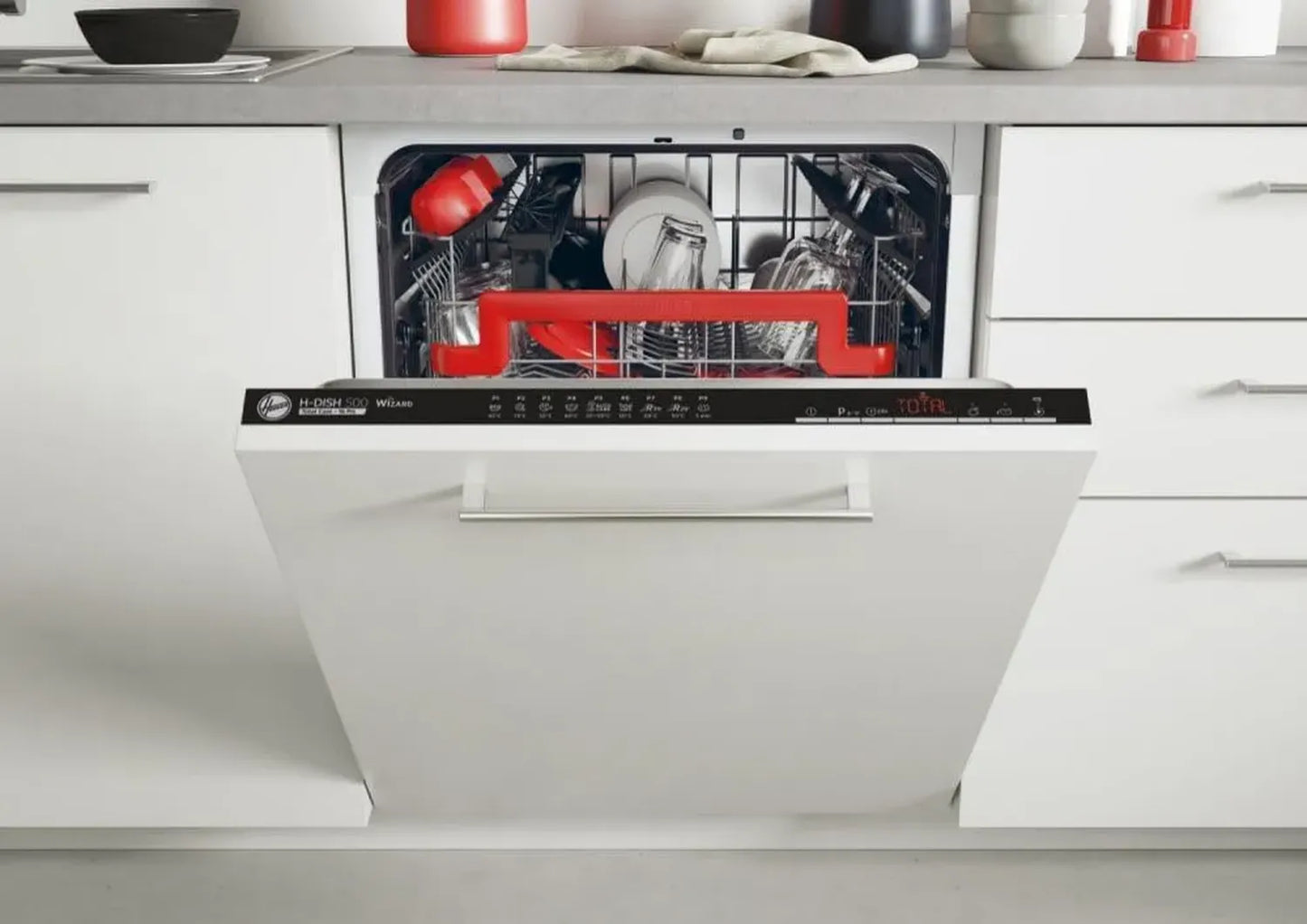 Lave-vaisselle encastrable Hoover 16 couverts A+++ Inox 60 cm 43 dB