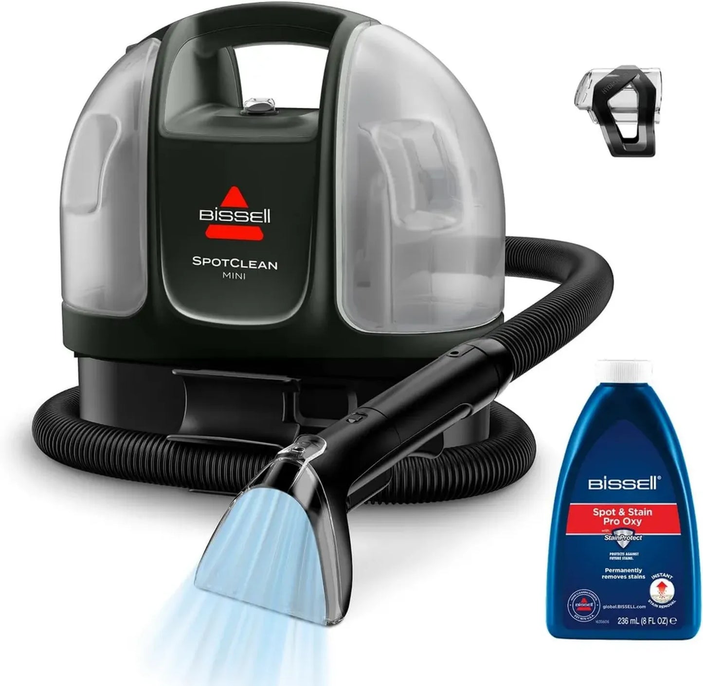 Nettoyeur Portable BISSELL SpotClean, Shampouineuse Compacte pour Tapis et Textiles, Idéal Pour Voiture, Bateau et Maison