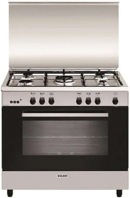 Cuisinière à Gaz 104L 5 Brûleurs en Inox - Modèle GA 960 MIX 2
