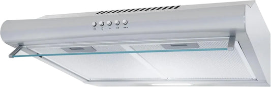 Hotte Aspirante en Acier Inoxydable 50 cm, 3 Vitesses, Filtre Métallique