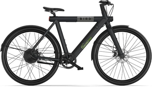 Vélo Électrique Urbain xBird C6R Connect 27,5' avec Antivol, Écran LCD et Lumières LED StVZO - Design Moderne, Unisexe, Noir