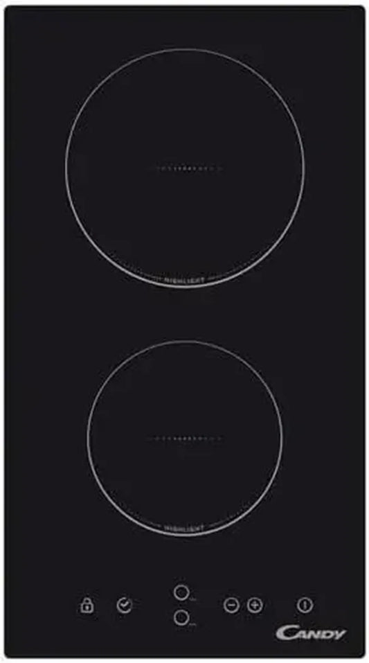 Plaque Vitrocéramique 2 Zones de Cuisson Candy CDH30 - Compacte et Performante