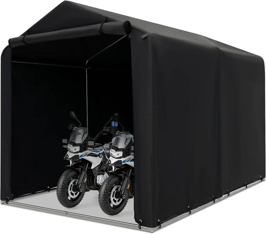 Abri Vélo et Moto Étanche avec Fermeture Éclair - Rangement Extérieur Idéal pour Outils de Jardin